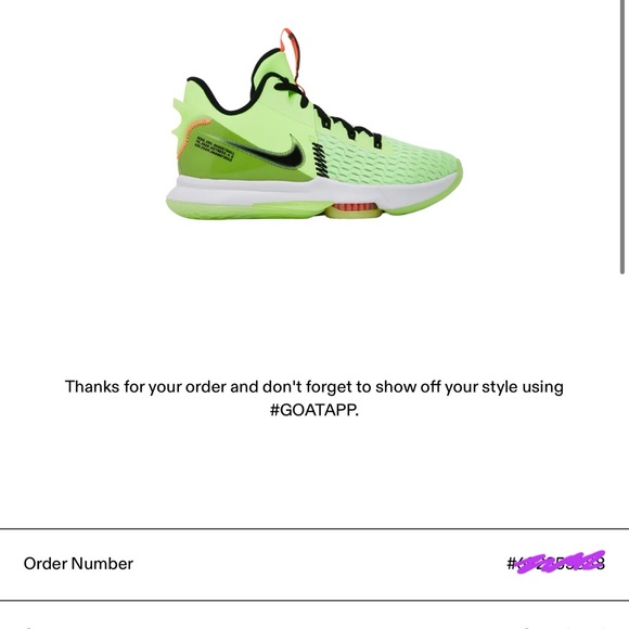 Authentic Nike 2021 LeBron Witness 5 “Grinch” - Picture 6 of 7